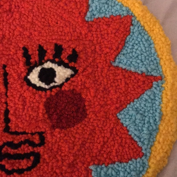 Handmade sun wall hanging - Picture 4 of 8